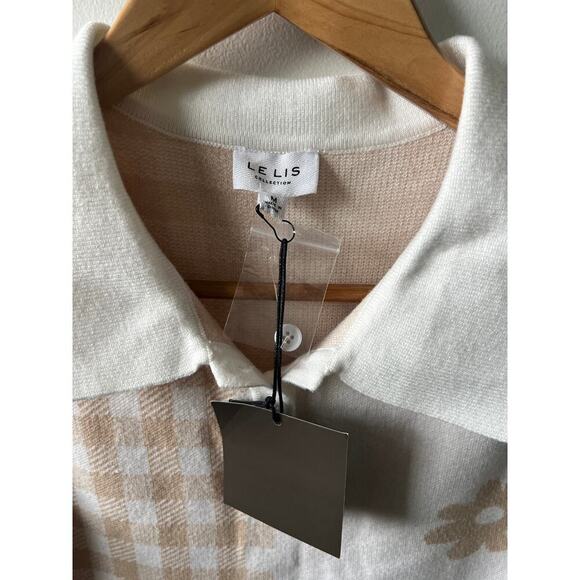 LE LIS sweater dress women's size M NWT - Picture 3 of 6